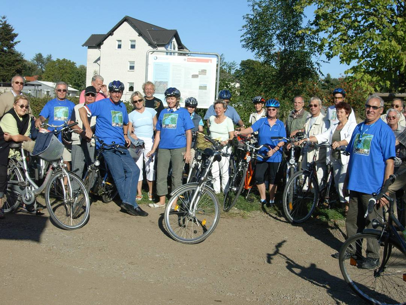 Radtour mit Besichtigung von HW-Schutzanlagen, Köln 2006